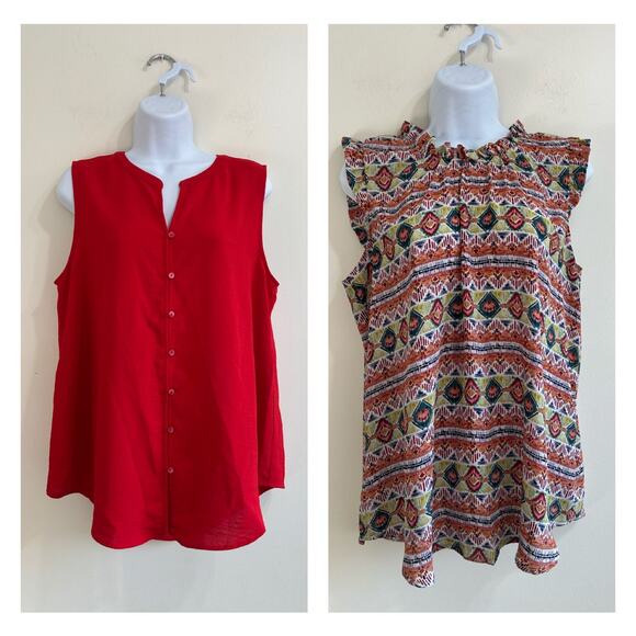 Woman's Tops Bundle Size Large – Perfect for Office & Casual Wear - Picture 1 of 14